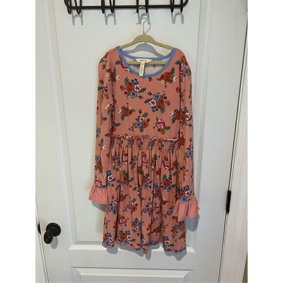 Matilda Jane Other - Matilda Jane Lots To Learn Pink Floral Dress